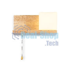 Светильник Ambrella light TR83123 LW/FR светлое дерево/белый матовый E27 max 40W 300*140*140