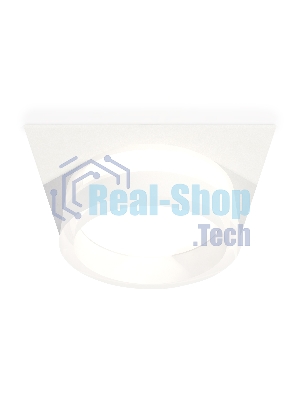 Комплект встраиваемого светильника Ambrella light XC8061015 SWH/FR белый песок/белый матовый GX53 (C8061, N8401)