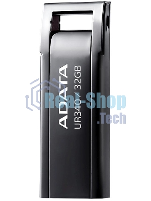 Флешка USB ADATA UR340 (AROY-UR340-32GbK), 32Gb, USB 3.2, R/W 100/30, черный