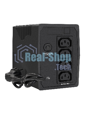 Источник бесперебойного питания ExeGate EX292775RUS Power Smart ULB-800.LCD.AVR.4C13 800VA/480W, LCD, AVR, 4*C13, металлический корпус, черный