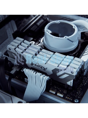 Оперативная память Kingston Fury Renegade, DDR5, 32Gb (2x16GB), 7200MHz, CL38, DIMM, радиатор, белый