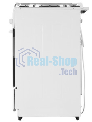 Плита Газовая Flama N FG 24239 W белый (стеклянная крышка) реш.чугун