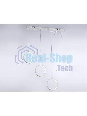 Светильник Ambrella light FL5277/3+2 WH белый 59W 3000K/4200K/6400K+4200K 800*200*1200 (ПДУ ИК)