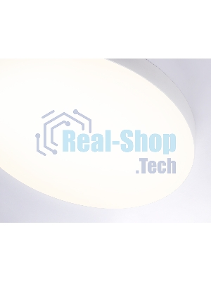 Потолочный светодиодный светильник Ambrella light FV5539 WH белый LED 130W 3000K D800*58 (Без ПДУ)