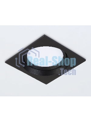 Светильник Ambrella light TN52233 BK черный IP20 GX53 110*110*44