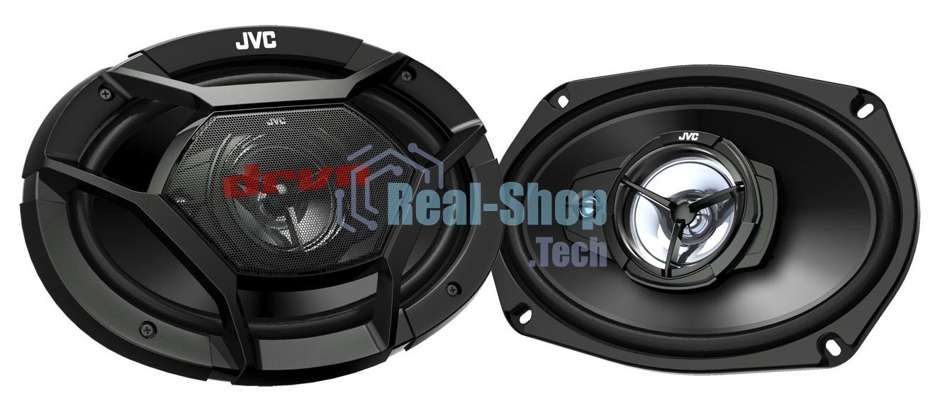 Колонки автомобильные JVC CS-DR6930 500Вт 88дБ 4Ом 15x23см (6x9дюйм) (ком.:2кол.) коаксиальные трехполосные