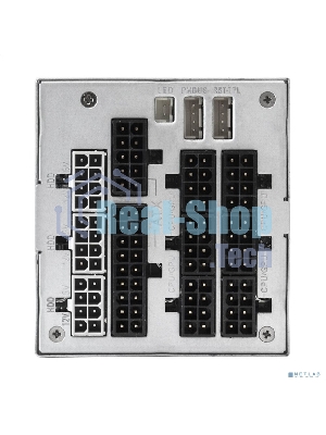 Блок питания серверный 2U Redundant 2x800W ExeGate EX292322RUS Industrial-RTS800 (APFC, КПД 94% (80 PLUS Platinum), 4 см fan, 24pin, 2x(4+4)pin, 2PCIe, 2SATA, 6IDE, Cable Management)