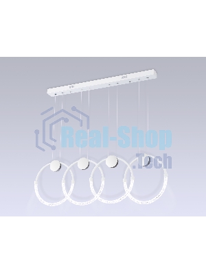 Светильник Ambrella light FL10598/4 WH/CH белый/хром 4200K 45W 940*20*1200 (Без ПДУ)