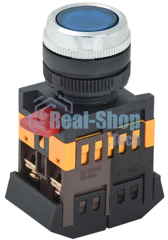 Кнопка ABLFS-22 син. 1з+1р IEK BBT30-ABLFS-K07