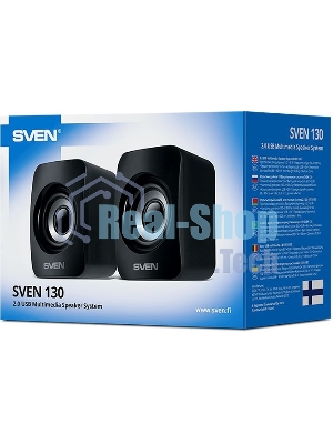 Акустическая система SVEN 130, черный (6 Вт, питание USB)