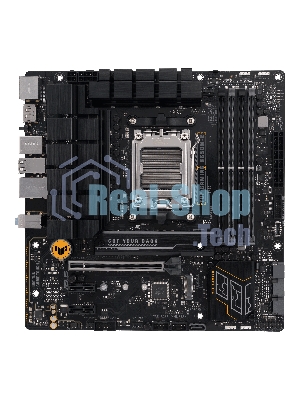 Материнская плата ASUS TUF GAMING B650M-E, AM5, AMD B650, 4xDDR5, 4xSATA, 2xM.2, 1xPCIe 4.0 x16, 2xPCIe x1, 2xDP, 1xHDMI, 1x 2.5Gb LAN, 1xUSB-A 3.2 Gen 2, 2xUSB-A 3.2 Gen 1, 4xUSB 2.0, 1xUSB-C 3.2 Gen 2, 3x3.5 мм, 7.1, mATX