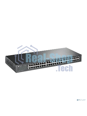 Коммутатор TP-Link SMB TL-SF1048 48-port 10/100M Switch, 48 10/100M RJ45 ports, 1U 19-inch rack-mountable steel case