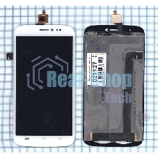 Дисплей для Micromax A240 Canvas Doodle 2 белый