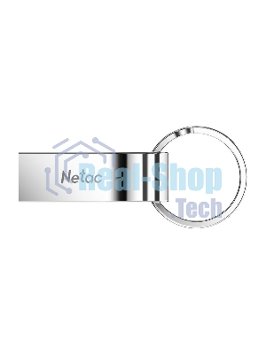 Флешка USB Netac U275 (NT03U275N-004G-20SL), 4Gb, USB 2.0, R/W 50/15, серебристый