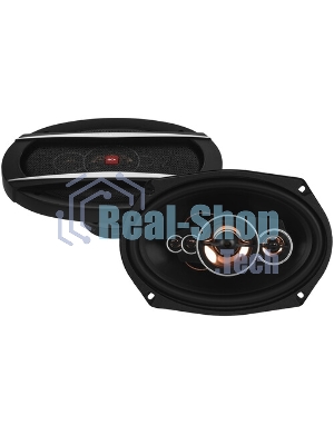 Колонки автомобильные ACV PI-694E 240Вт 88дБ 4Ом 16x23см (6x9дюйм) (ком.:2кол.) коаксиальные четырехполосные