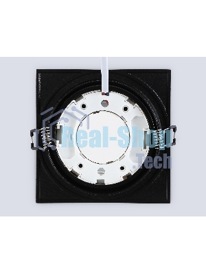 Светильник Ambrella light TN52233 BK черный IP20 GX53 110*110*44