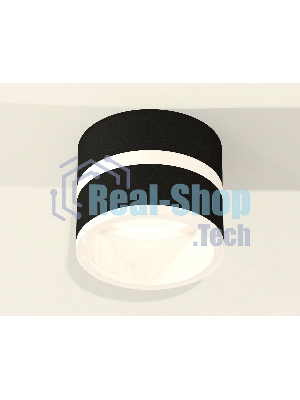 Светильник Ambrella Light XS8102019 SBK/FR черный песок/белый матовый GX53 (C8102, N8445)