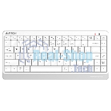 Клавиатура беспроводная A4Tech Fstyler FBK11 USB, Bluetooth/Радиоканал, белый/серый