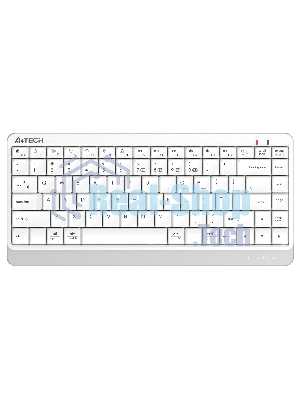 Клавиатура беспроводная A4Tech Fstyler FBK11 USB, Bluetooth/Радиоканал, белый/серый