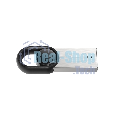 Флешка USB Netac UM2 (NT03UM2N-064G-20BK), 64Gb, USB 2.0, R/W 100/40, серебристый/черный