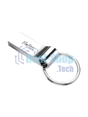 Флешка USB Netac U275 (NT03U275N-004G-20SL), 4Gb, USB 2.0, R/W 50/15, серебристый