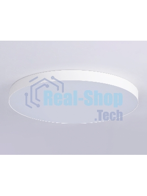 Потолочный светодиодный светильник Ambrella light FV5539 WH белый LED 130W 3000K D800*58 (Без ПДУ)