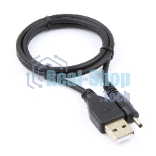Кабель Gembird/Cablexpert AM/DC 2,5мм 5V 2A (для планшетов Android), 0.7м, экран, черный, пакет