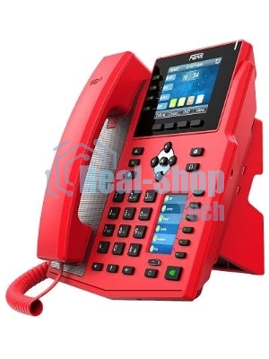 Телефон IP Fanvil X5U-R красный