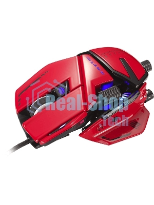 Мышь проводная Mad Catz R.A.T. 8+ ADV красный, 20000 dpi, USB, кнопки - 11