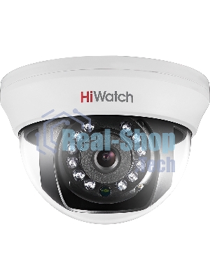Камера видеонаблюдения Hikvision HiWatch DS-T101 2.8-2.8мм HD TVI цветная корп.:белый