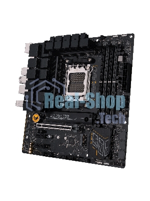 Материнская плата ASUS TUF GAMING B650M-E, AM5, AMD B650, 4xDDR5, 4xSATA, 2xM.2, 1xPCIe 4.0 x16, 2xPCIe x1, 2xDP, 1xHDMI, 1x 2.5Gb LAN, 1xUSB-A 3.2 Gen 2, 2xUSB-A 3.2 Gen 1, 4xUSB 2.0, 1xUSB-C 3.2 Gen 2, 3x3.5 мм, 7.1, mATX
