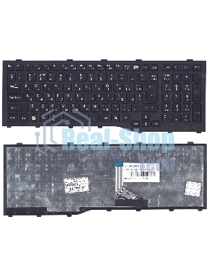 Клавиатура для ноутбука Fujitsu Lifebook AH532 NH532 черная