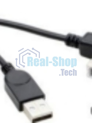 Кабель USB 2.0 на USB-B угол вверх 5 м