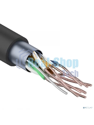 Кабель витая пара Rexant FTP 4PR 24AWG, cat.5e наружный (OUTDOOR) (бухта 305м) (в коробке)