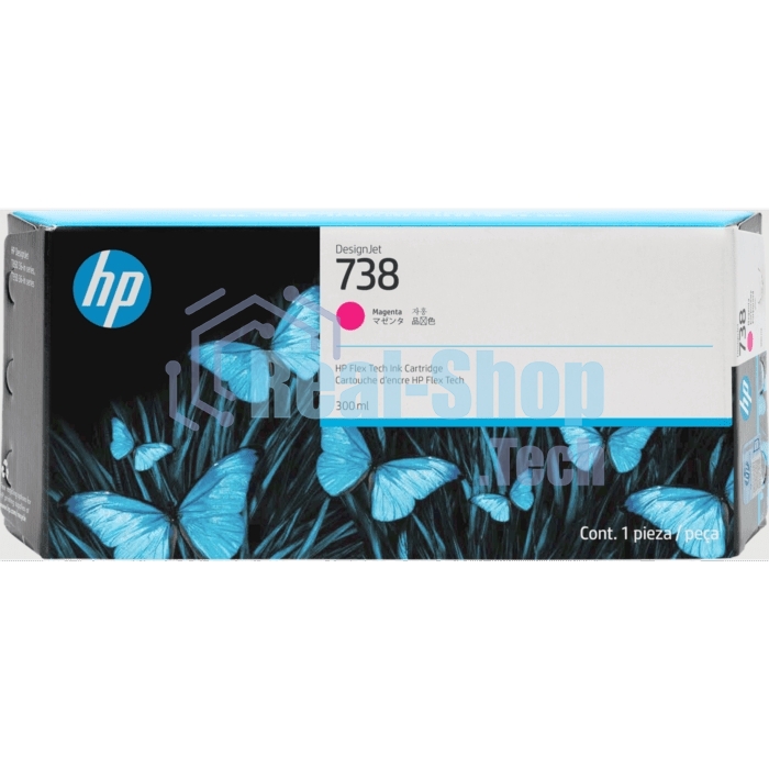 Картридж струйный HP 738 300мл Magenta DesignJet Ink Cartridge