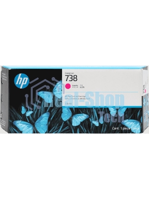 Картридж струйный HP 738 300мл Magenta DesignJet Ink Cartridge