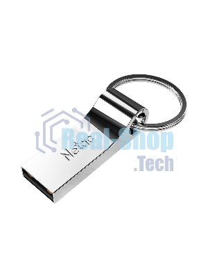 Флешка USB Netac U275 (NT03U275N-004G-20SL), 4Gb, USB 2.0, R/W 50/15, серебристый