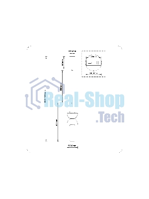 Подвесной светодиодный светильник Ambrella light LH11021 BK/SM черный/дымчатый 17W 3000K D120*435