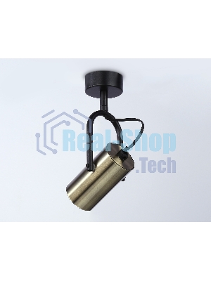Светильник Ambrella light TA13192 BK/SB черный/бронза GU10 max 12W D55*L100*H200