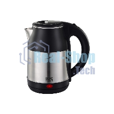 Чайник электрический Homestar HS-1034 1.8 л, нержавейка, черный (12)