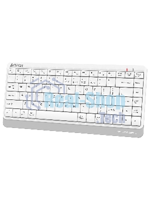 Клавиатура беспроводная A4Tech Fstyler FBK11 USB, Bluetooth/Радиоканал, белый/серый
