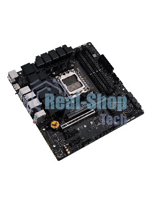 Материнская плата ASUS TUF GAMING B650M-E, AM5, AMD B650, 4xDDR5, 4xSATA, 2xM.2, 1xPCIe 4.0 x16, 2xPCIe x1, 2xDP, 1xHDMI, 1x 2.5Gb LAN, 1xUSB-A 3.2 Gen 2, 2xUSB-A 3.2 Gen 1, 4xUSB 2.0, 1xUSB-C 3.2 Gen 2, 3x3.5 мм, 7.1, mATX