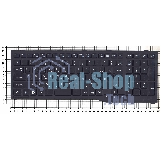 Клавиатура для ноутбука Fujitsu Lifebook AH532 NH532 черная