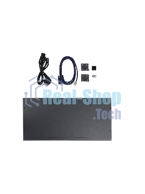 Коммутатор ORIGO Managed L3 Switch 24x1000Base-T PoE, 4x10Gbase-X SFP+, PoE Budget 370W, RJ45 Console, 19