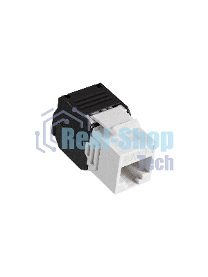 Модуль-вставка Keystone Jack RJ-45 ExeGate KJ-8P8C-U-C6-180-TL (Кат.6, неэкранированная, 180 градусов, IDC Toolless (без инструмента))