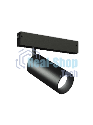 Светильник светодиодный трековый для шинопровода Magnetic Ambrella light GL1630 BK черный IP20 18W 4200K 220V 36° D55*120 (Без ПДУ)