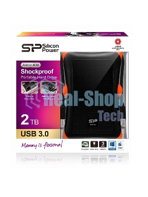 Внешний HDD Silicon Power USB 3.0 2Tb A30 SP020TBPHDA30S3K Armor 2.5