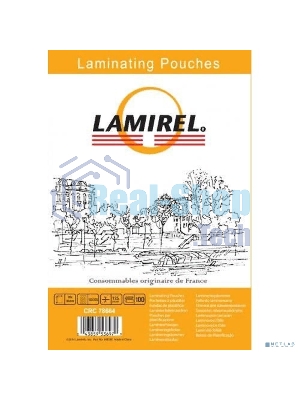 Пленка для ламинирования Fellowes 125мкм (100шт) глянцевая65x95мм Lamirel LA-7866401 (LA-78664)