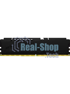 Оперативная память Kingston Fury Beast, DDR5, 32Gb (2x16GB), 6000MHz, CL30, DIMM, с радиатором, черный