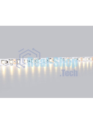 Светодиодная лента GS1101 2835 120Led/ 9.6W m/ 12V IP20 3000K/ 5000*8*1.2mm (2 конт.)